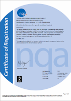 Zertifikat ISO 9001-2015 für MOCAP Limited