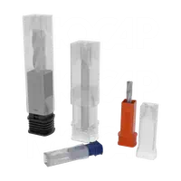 Für das zentrierte Ansetzen der Werkzeuge mit unterschiedlichen Durchmesser