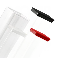 Cleartec Verpackungen - Cleartec rechteckige Kunststoffhülse