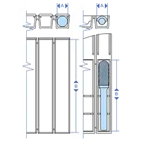 Verpackung mit einzelnen, abnehmbaren Fächern